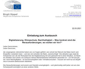 Digitalisierung, Klimaschutz, Nachhaltigkeit – Was konkret sind die Herausforderungen, wo wollen wir hin?“